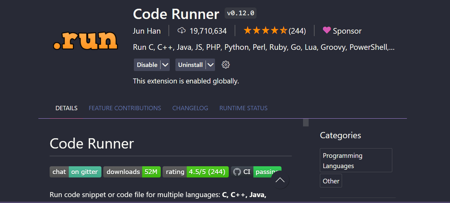 Code Runner