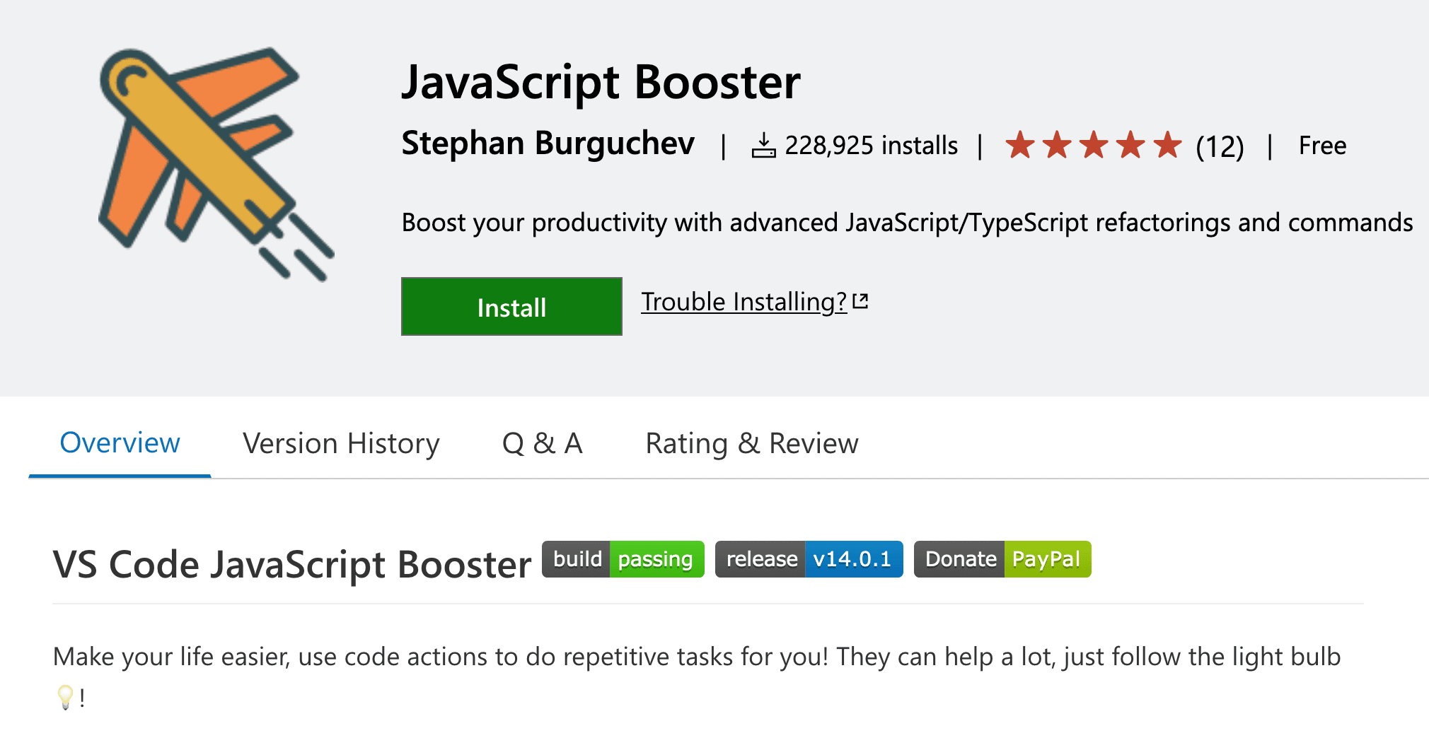 Javascript Booster